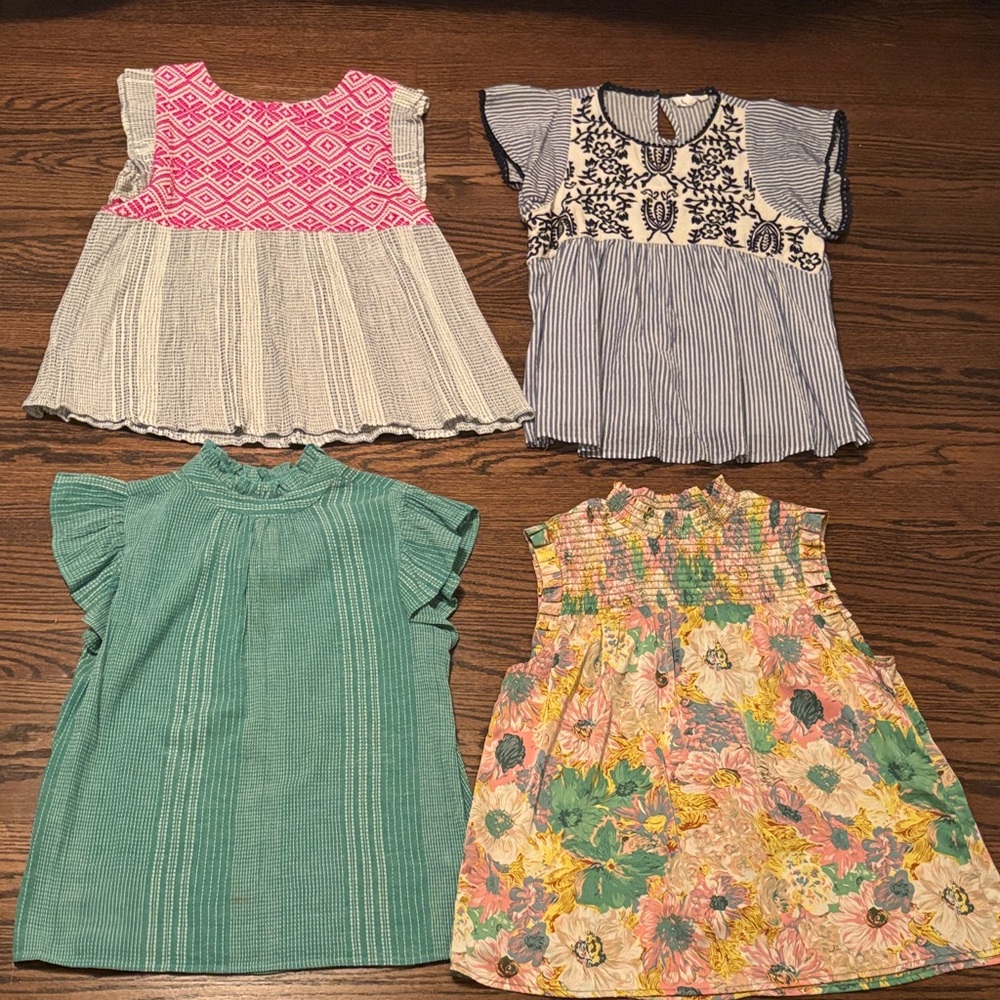 Set of Four THML Tops
